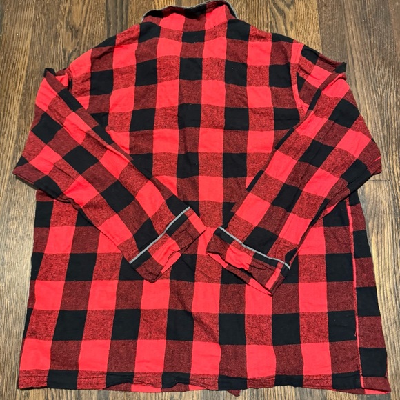 Old Navy Red Buffalo Plaid Men’s Pajamas - Picture 3 of 6